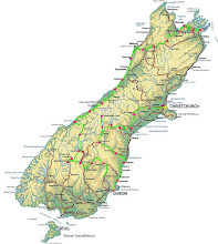 Ilha do Sul, NZ