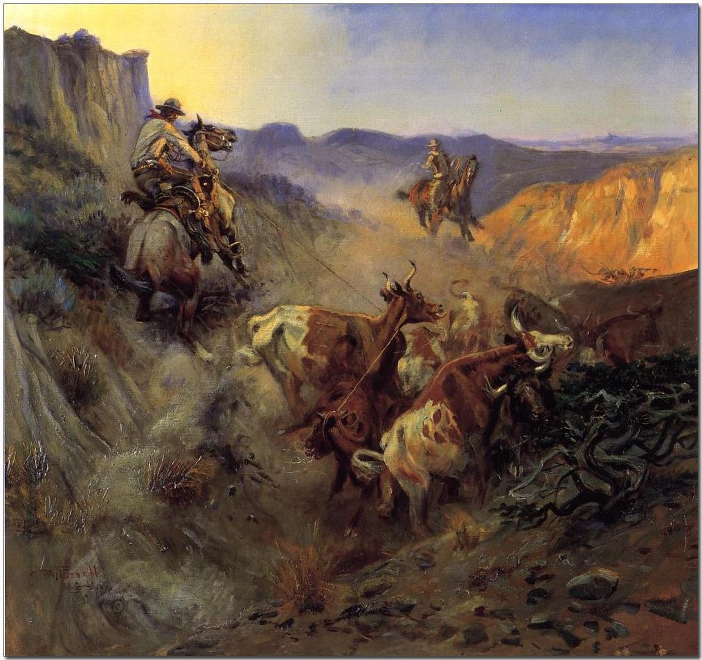 The Thought Jambalaya Extravaganza Artist Charles Marion Russell