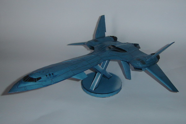For XMen fans here's a new paper model from paperinside the Blackbird