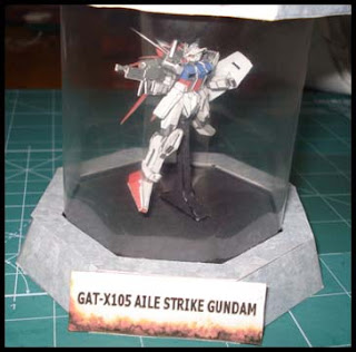 Mini Aile Strike Gundam Papercraft