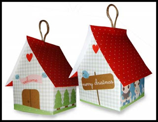 Christmas House Papercraft From Italy
