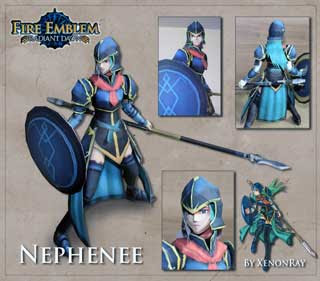 Nephenee Papercraft