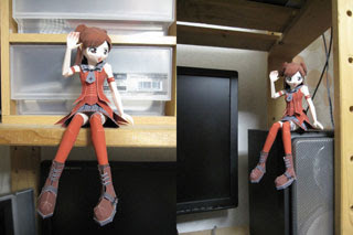 Anime Papercraft Chiaki