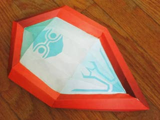 Mirror Shield Papercraft