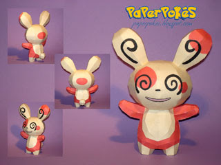 Spinda Papercraft