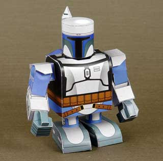 Jango Fett Papercraft