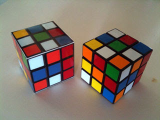 Rubik's Cube Papercraft