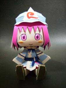 Yuyuko Saigyouji Papercraft