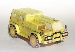 GAZ 3937 Vodnik Papercraft