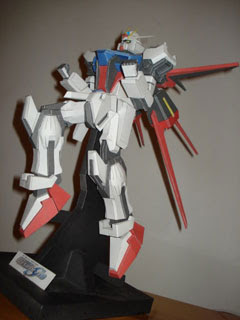 GAT X105 Aile Strike Gundam Papercraft