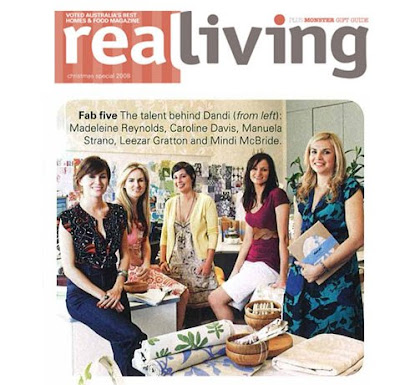 Dandi in Real Living Magazine