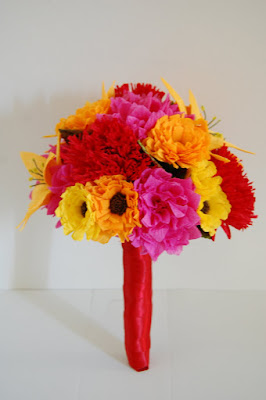 Wedding Flower Photos Red And Yellow Rose Bridal Bouquet