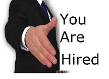 you are hired !