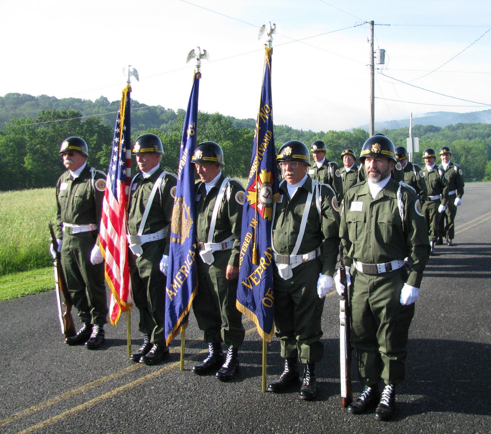 Schuylkill County Pennsylvania Military History Orwigsburg Firing