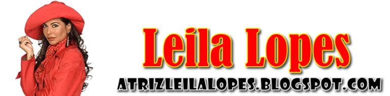 Atriz Leila Lopes