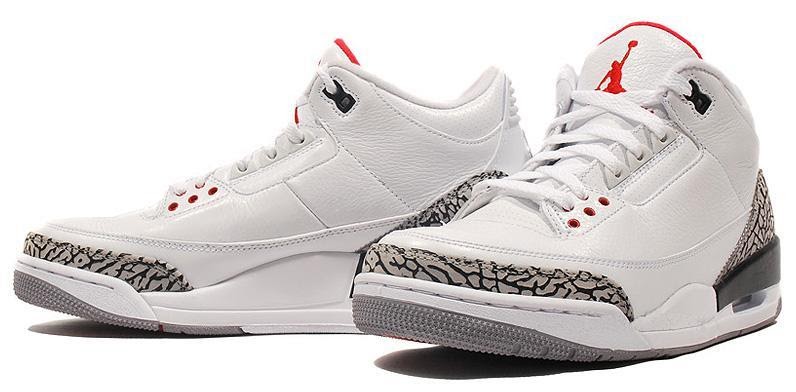 jordan 3 white cement nike air