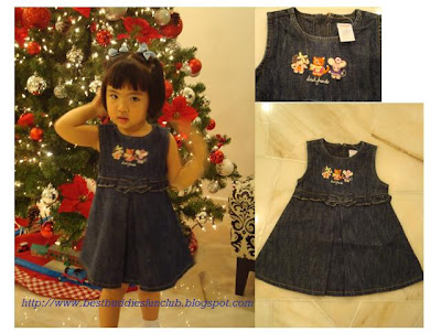 gymboree denim dress