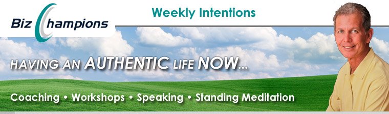 BizChampions Weekly Intentions