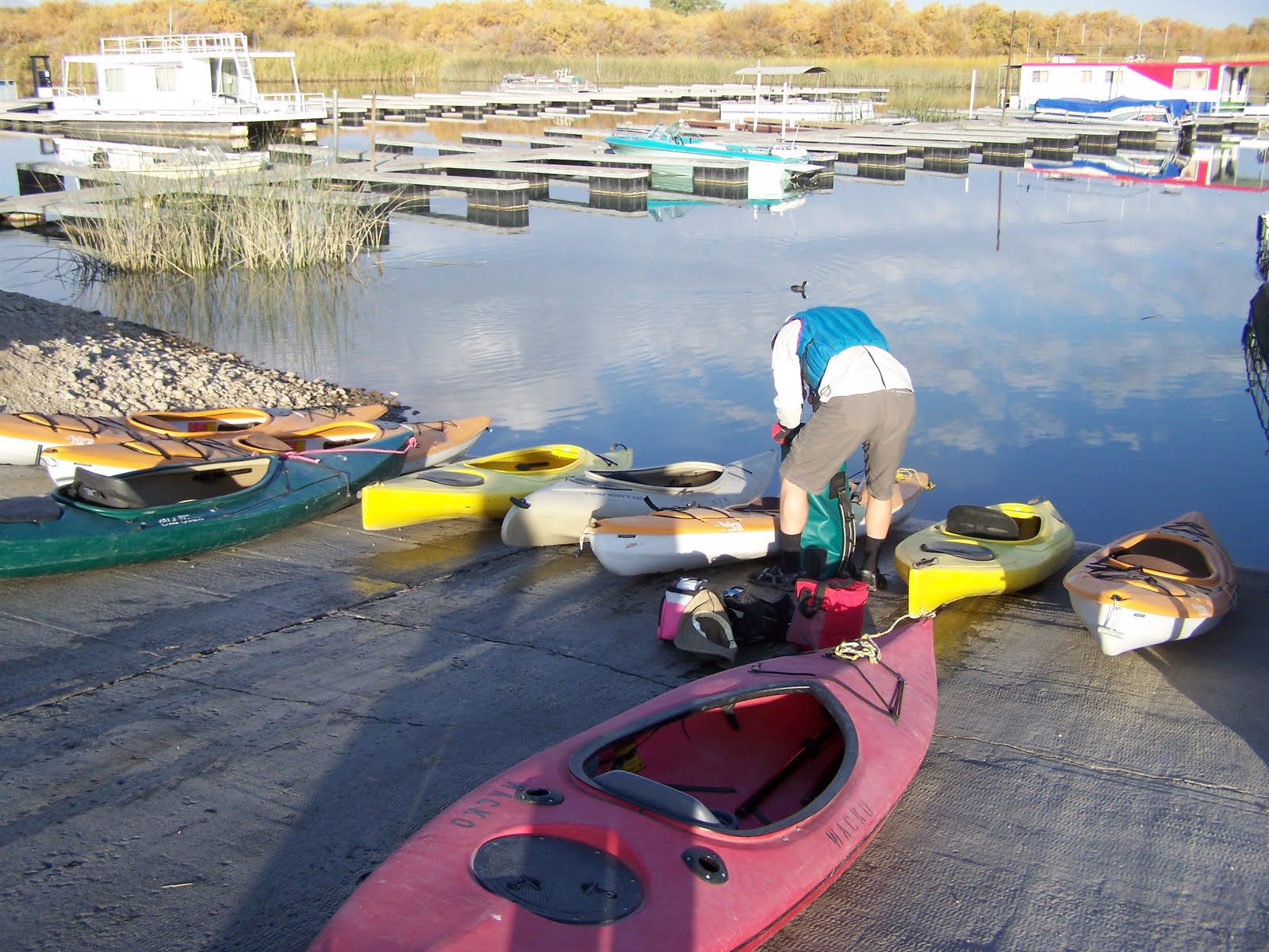 Up to Speed Kayaking in Topock