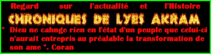 Chroniques de Lyes Akram