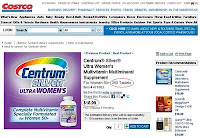 Costco Centrum Silver Ultra Women