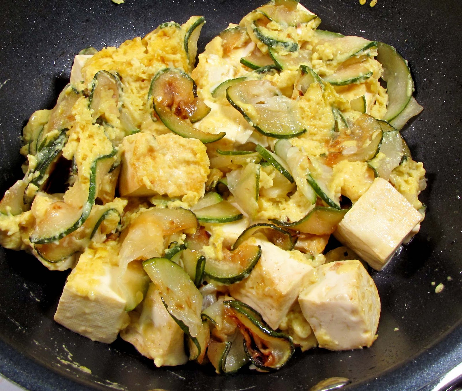 The Airy Way Mo qua (fuzzy melon) with tofu