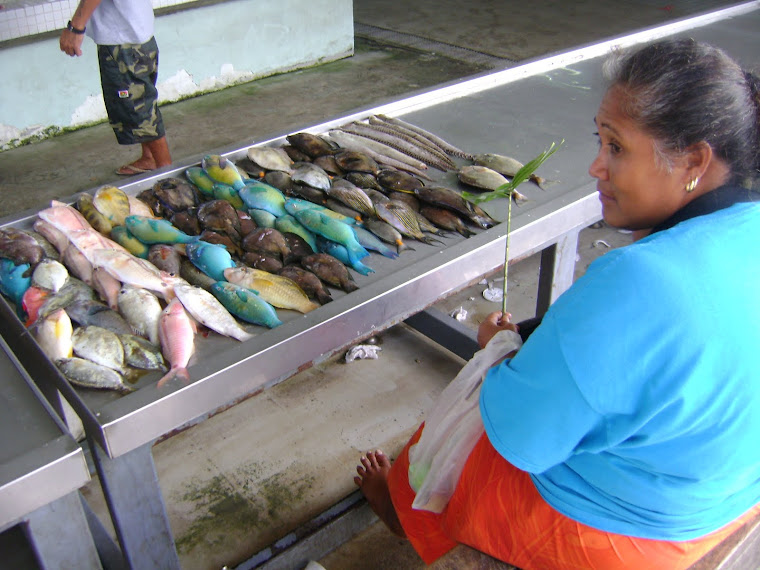 Apia fish market