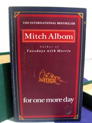 for one more day by mitch Oprah winfrey presents: mitch albom's for one more day (2007) (tv) i play gianna benetto made for tv movie: abc channel. for one more day by mitch Oprah winfrey presents: mitch albom's for one more day (2007) (tv) i play gianna benetto made for tv movie: abc channel.