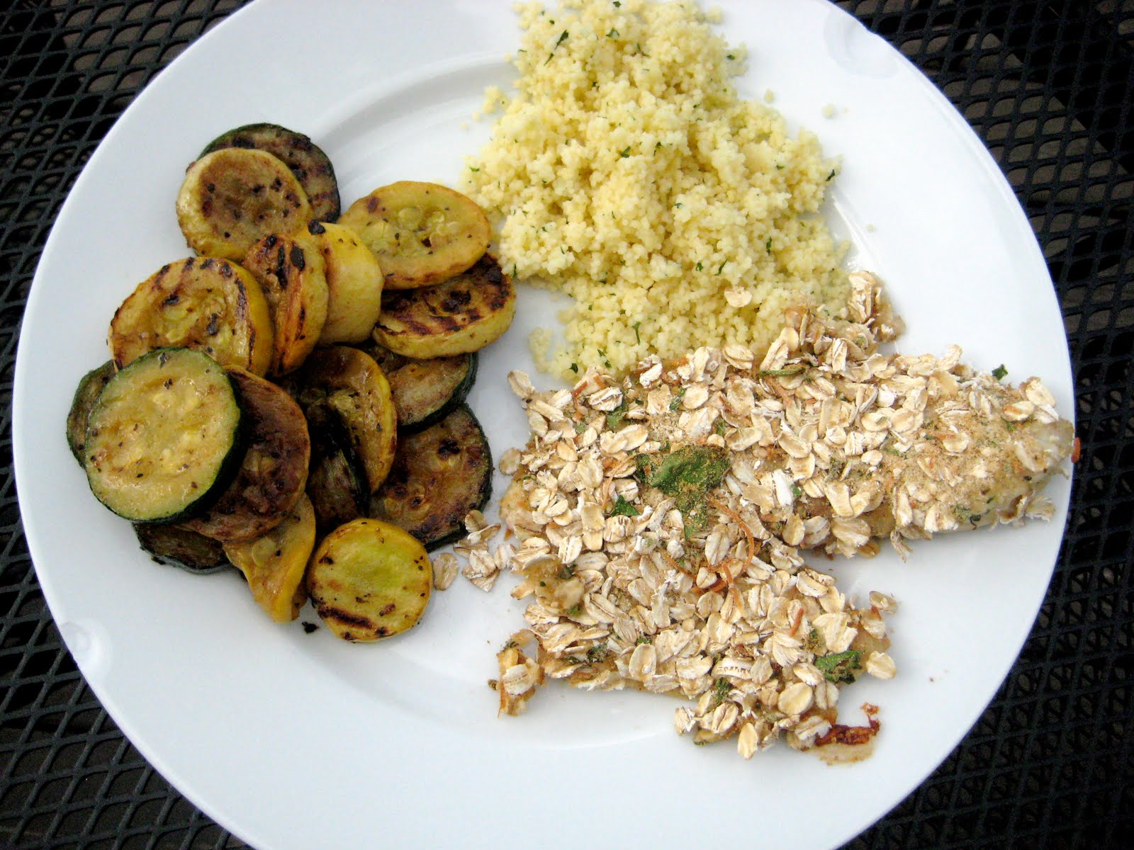 How to be a Domestic Goddess Baked OatmealCrusted Tilapia with Lemon