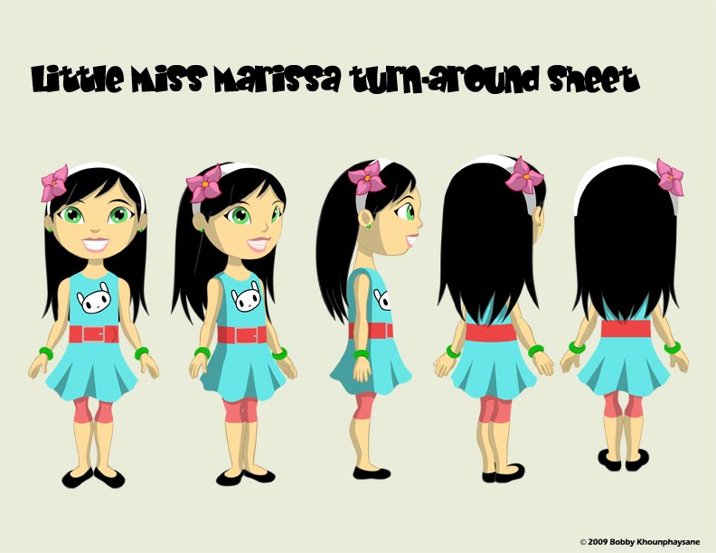 Character Turnaround Sheet