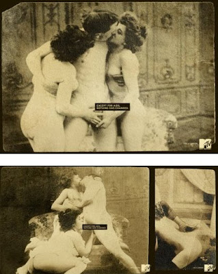 MTV Shockvertising features vintage porn to drive AIDS Awareness Message MTV Shockvertising features vintage porn to drive AIDS Awareness Message