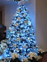 Blue LED Christmas Tree