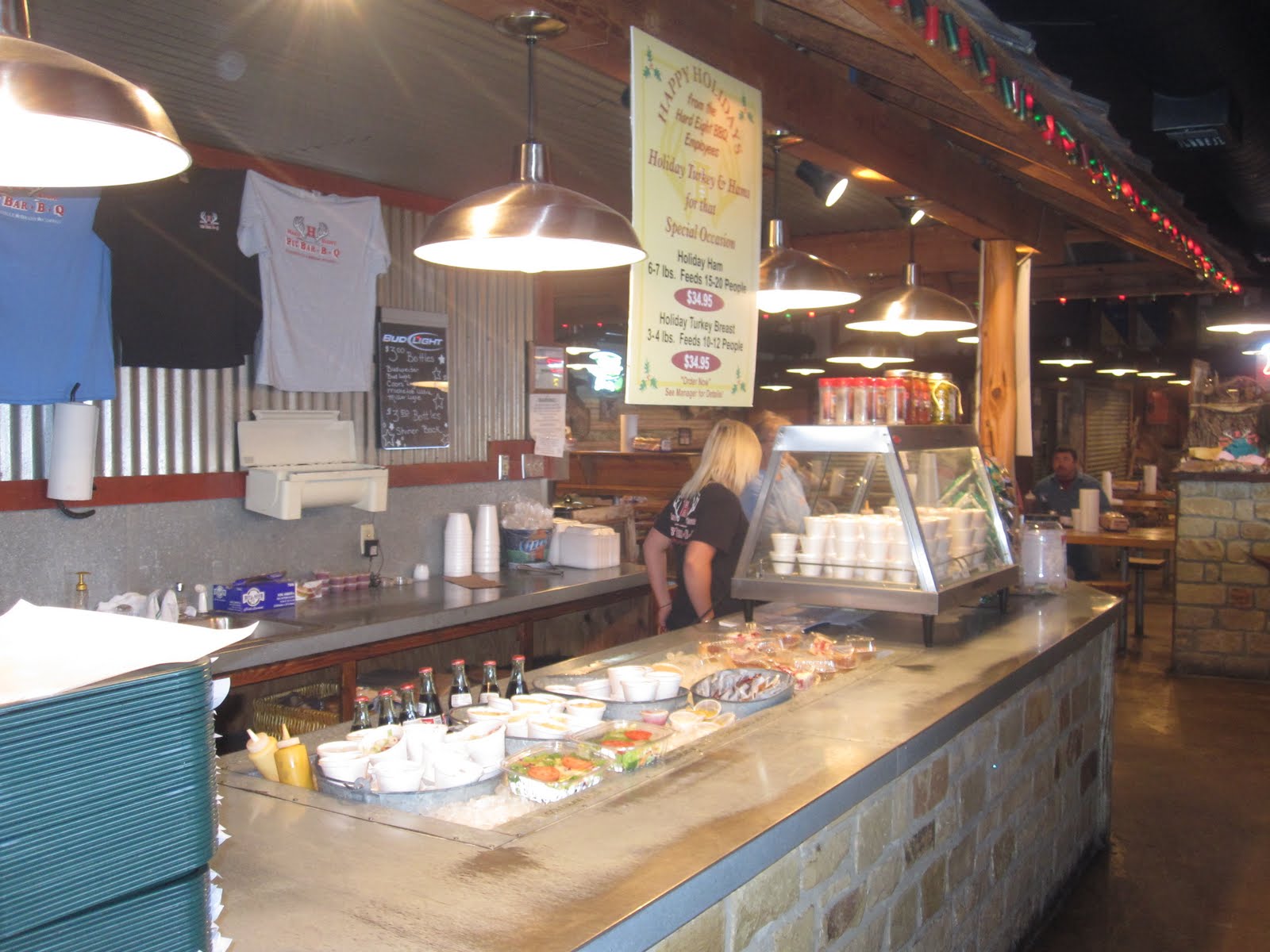 Man Up Tales of Texas BBQ™ The rest from Hard Eight (Brady, TX)