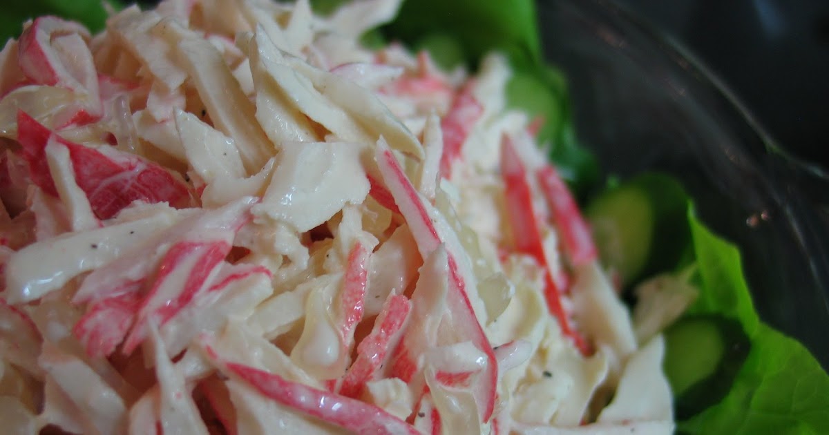 Tangy Crabstick Salad Recipe Warehouse