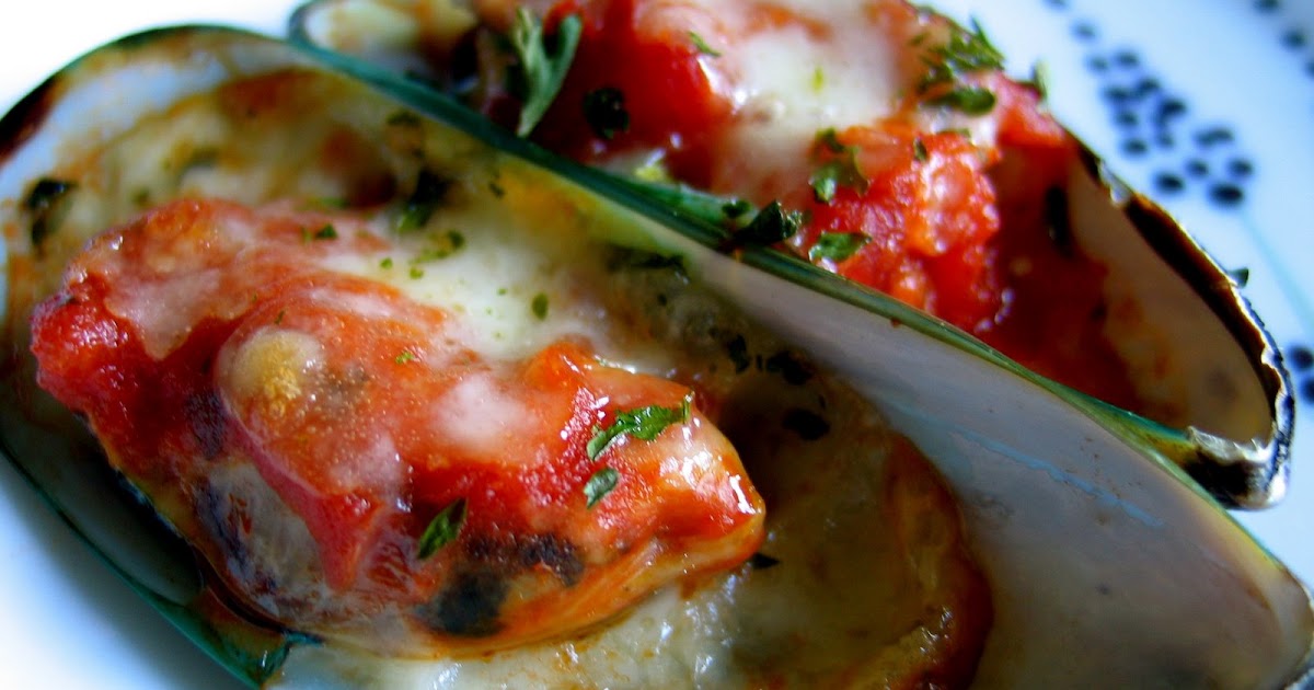 Baked Mussels with Cheese Recipe Warehouse