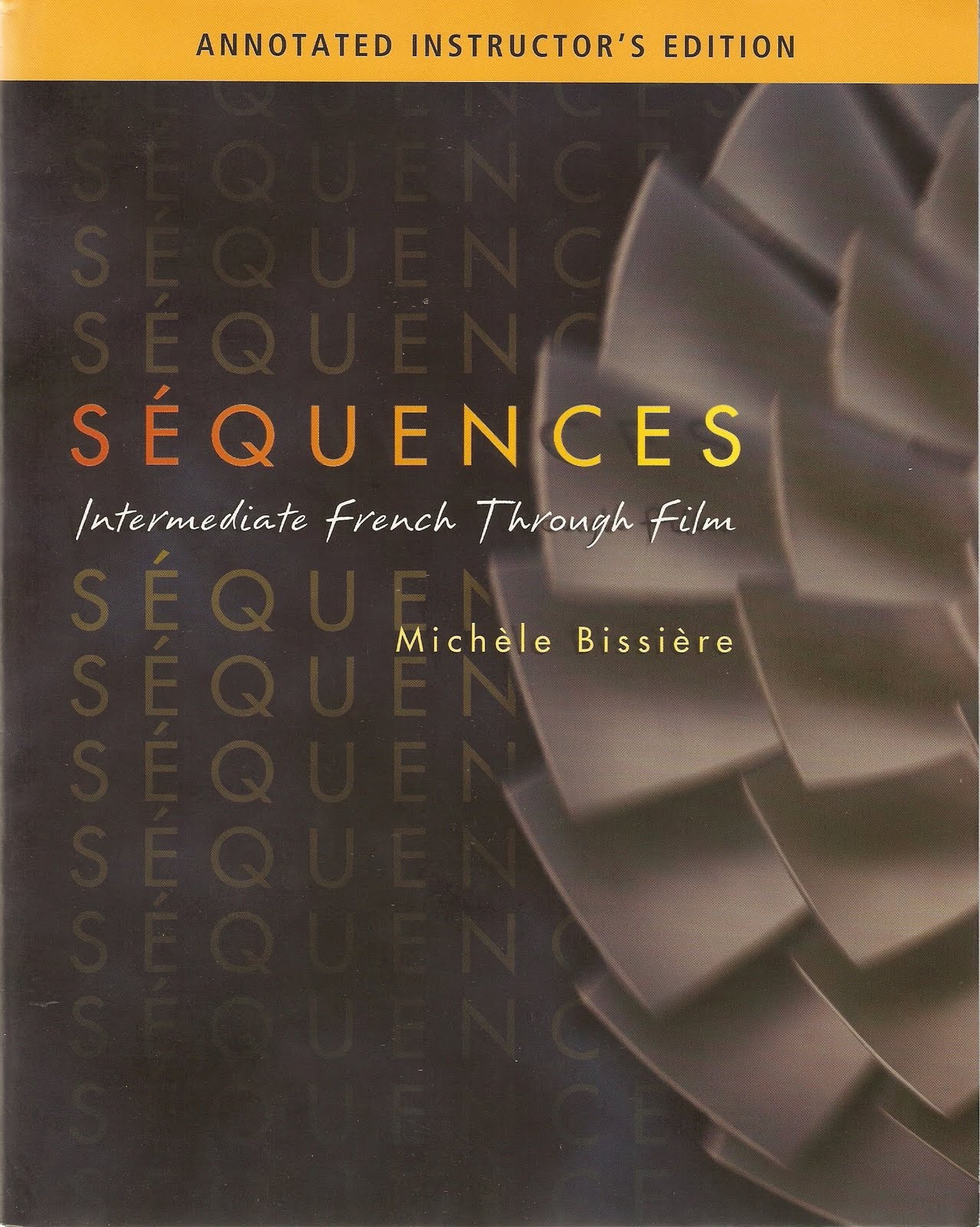Sequences intermediate french through film paperback 08 image