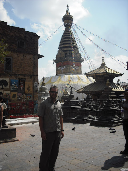 Me and the stupa