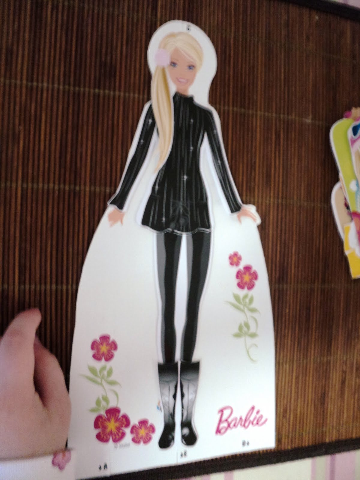 A Little Learning For Two Cardboard Dress Up Doll