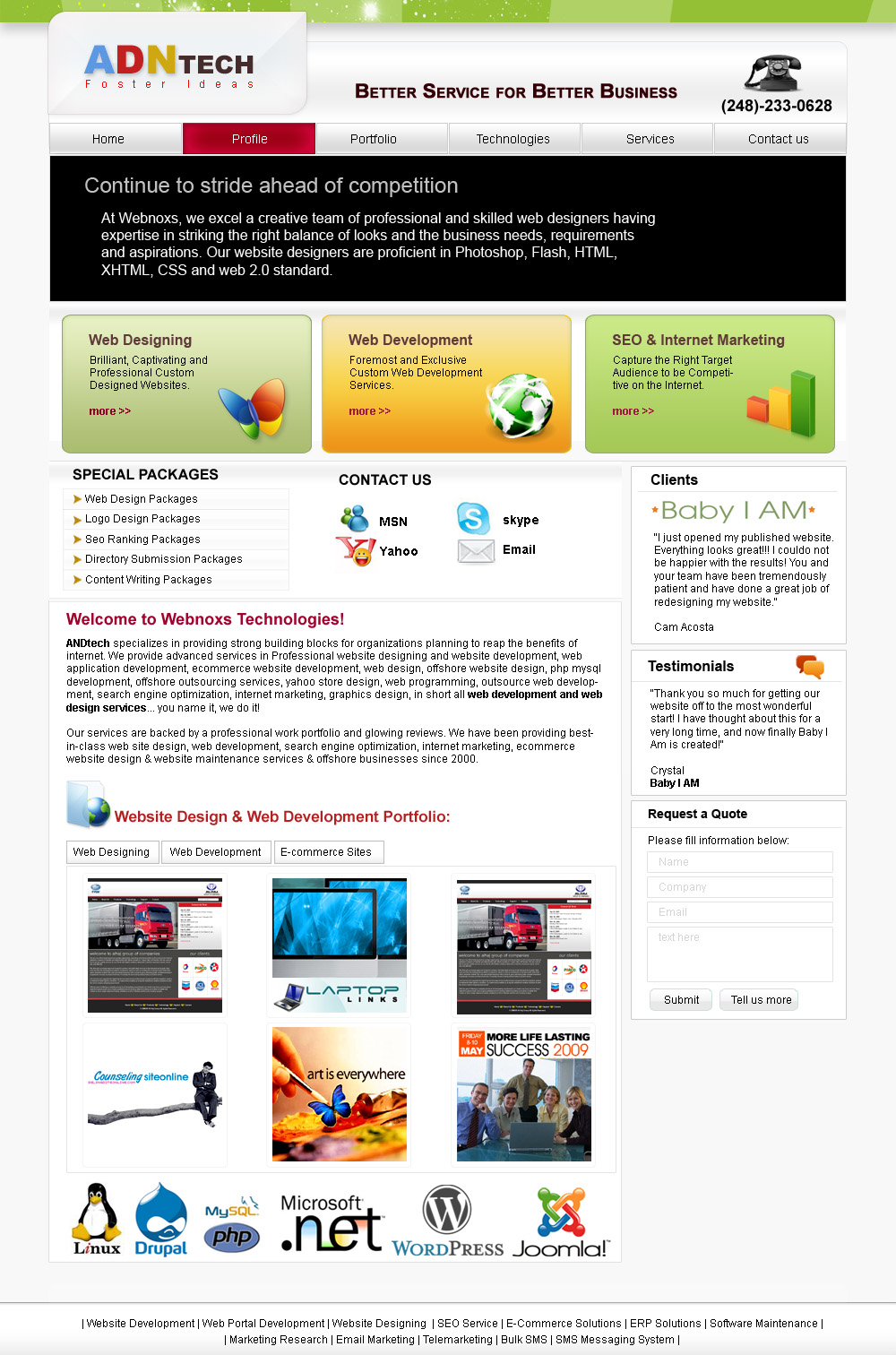 Practical Website User Interface Design PSD