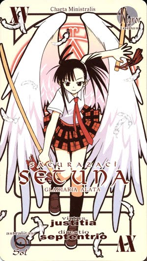 Especial - Cartas de Pacto Magister Negi Magi! Sakurazaki+Setsuna