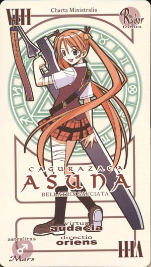 Especial - Cartas de Pacto Magister Negi Magi! Kagurazaka+Asuna