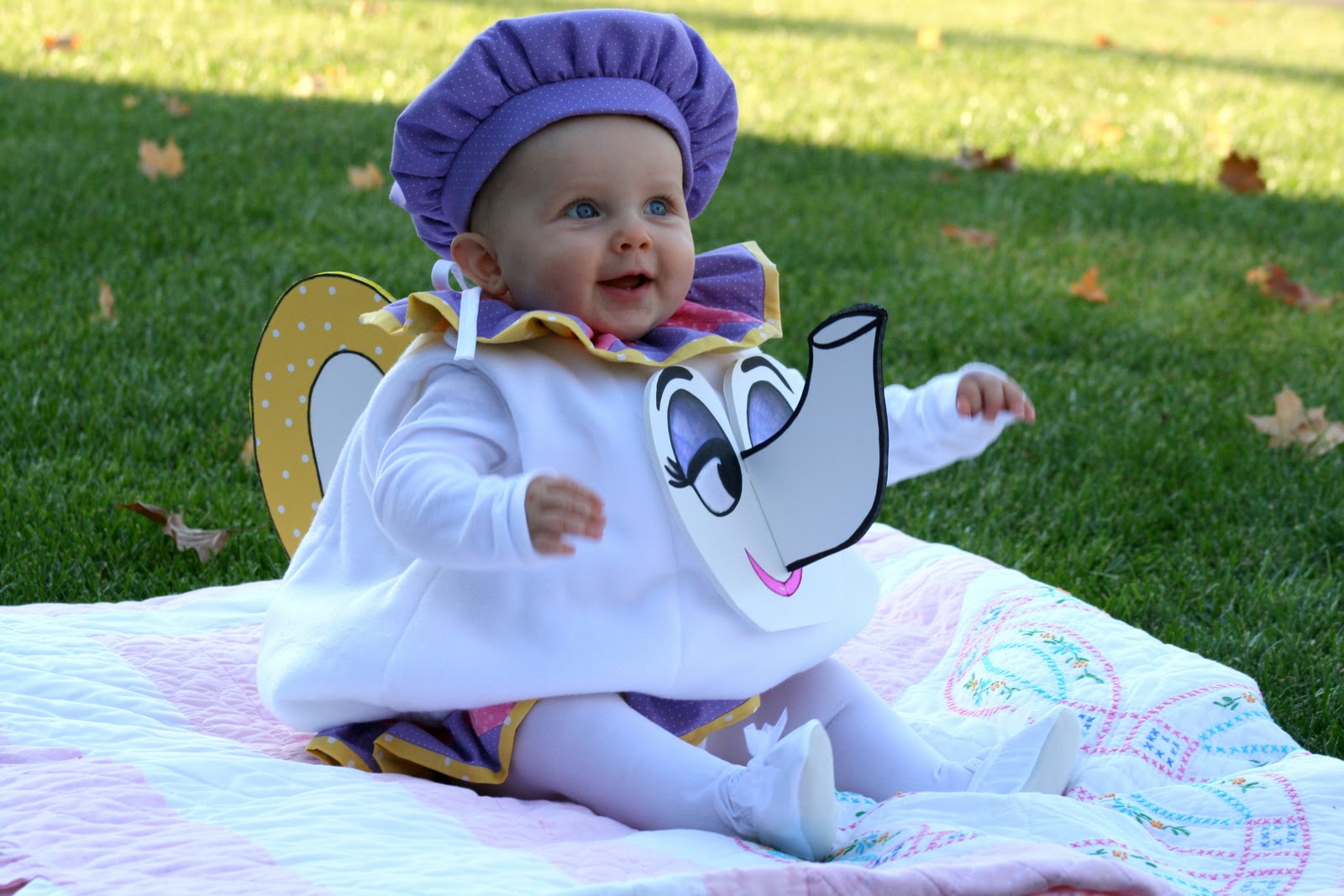The Schweiss Family Belle and Mrs. Potts Happy Halloween!