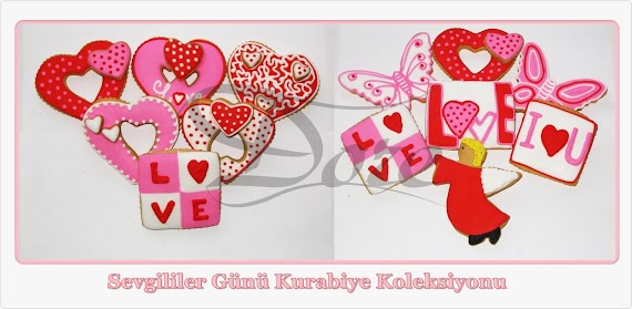 Sevgililer Gunu Ask Kurabiyeleri -Ankara