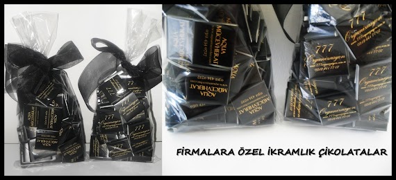 Firmalara Ozel Logolu Cikolata