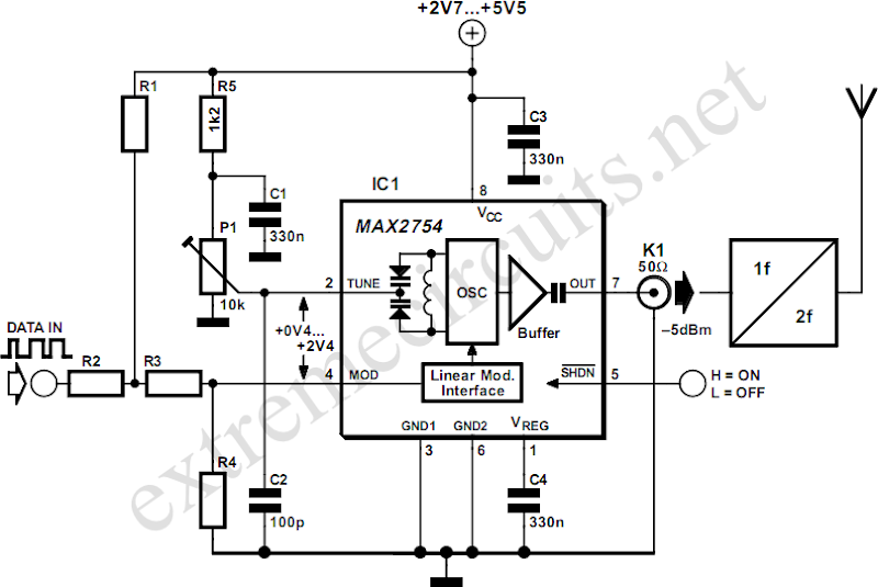 1.2GHz Voltage Controlled Oscillator With Linear Modulation