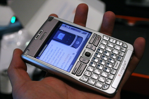 Nokia e62 smartphone