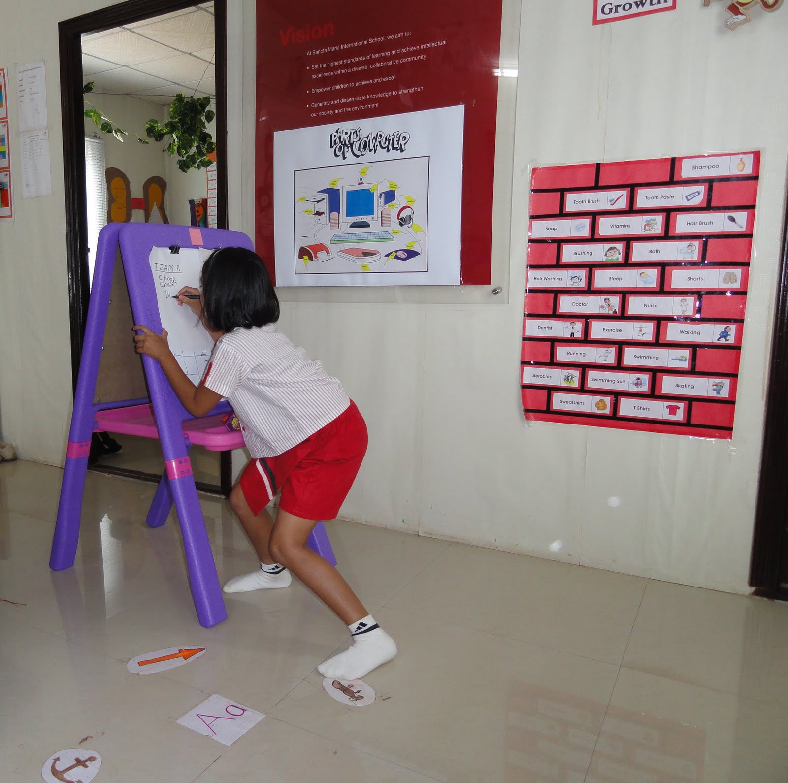 Spelling homework spelling relay picture