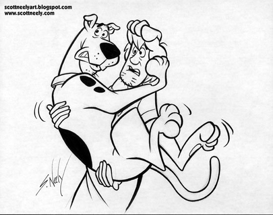 Scott Neely S Scribbles And Sketches Scooby Doo The Video