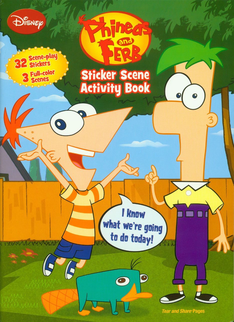 Scott Neely's Scribbles and Sketches!: Another New PHINEAS AND FERB ...