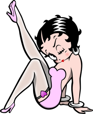 how to draw betty boop